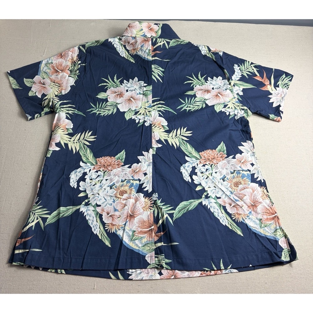 Go Barefoot Women's Hawaii Aloha Pullover Shirt - A Hawaiian Tradition Size 2XL - Picture 4 of 9